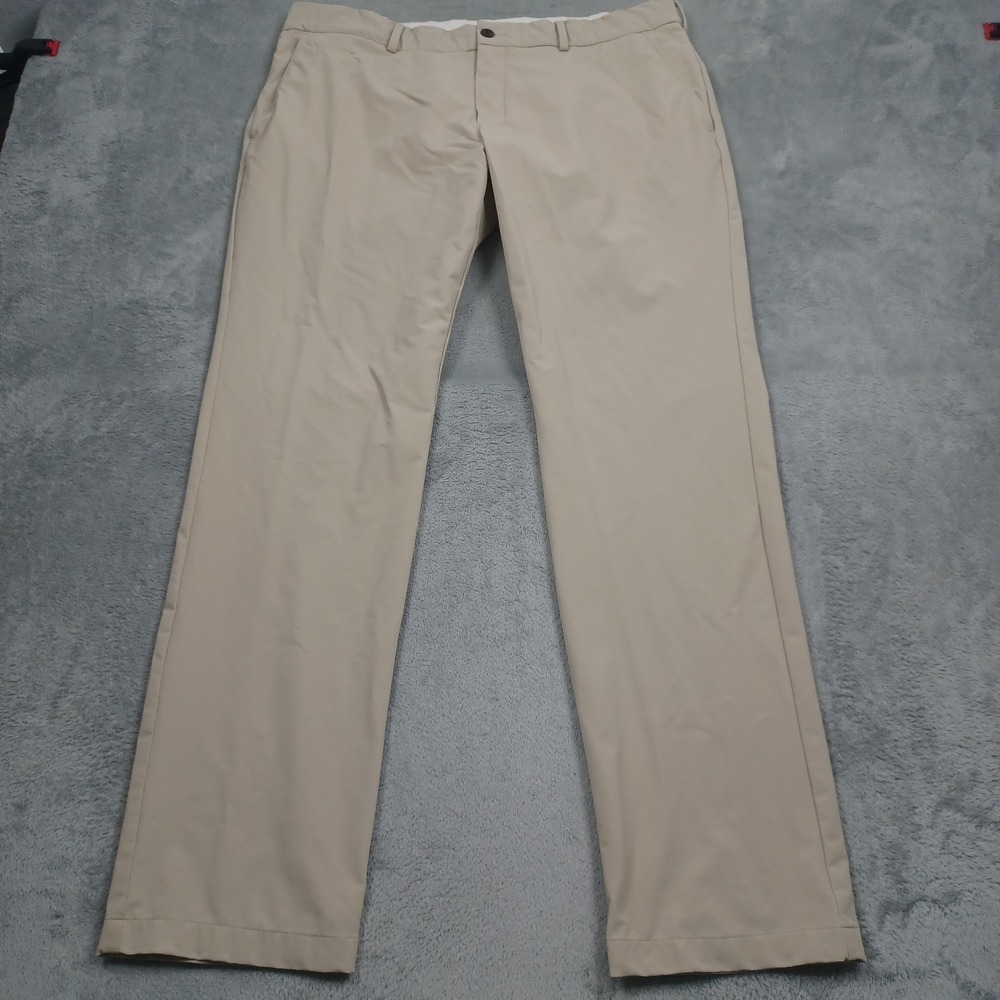 Kjus Pants Mens XXL Brown Chino Pockets Preppy‎ Golf Straight Casual